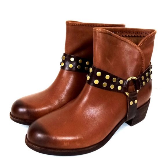UGG Shoes - UGG Darling Harness Moto Ankle Books-N1235